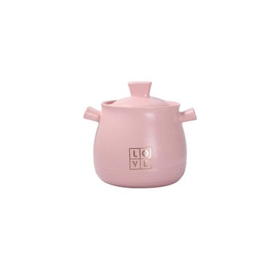 SUNMME Ceramic Casserole Soup Pot Stew Pot Flame Heat-resistant Household Kitchen Supplies