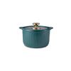 SUNMME Simple Glazed Ceramic Casserole Large Capacity Heat-resistant Fire Stew Hot Pot Kitchen Utensils view 1