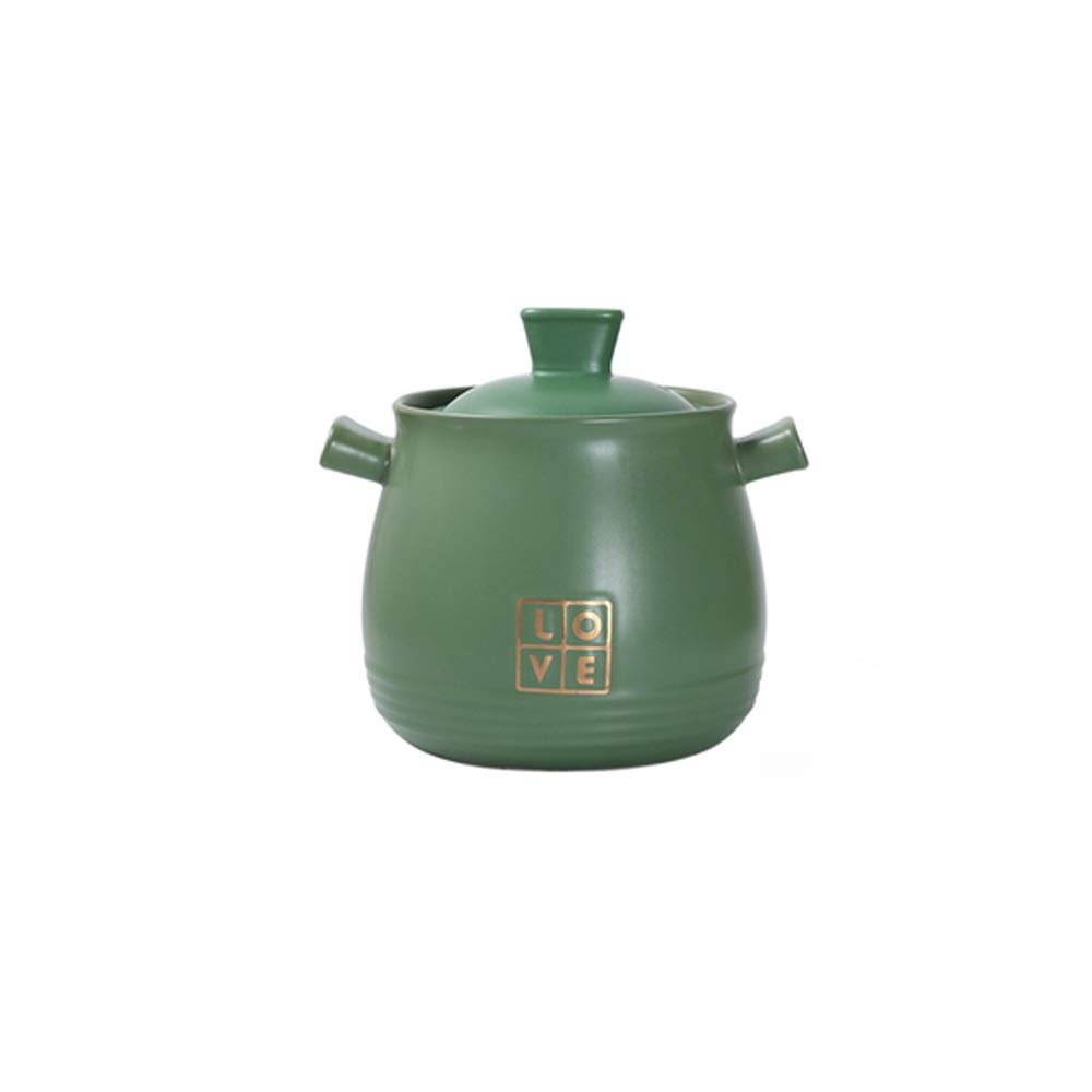 SUNMME Ceramic Casserole Soup Pot Stew Pot Flame Heat-resistant Household Kitchen Supplies