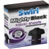 Swirl Black Fabric Sheets for Dark Cloth - Restoring Colors, Travel Wash Compatible, Revive Cloth Colour Run Protection, 3 Pack + Cheeroo Magnet view 4