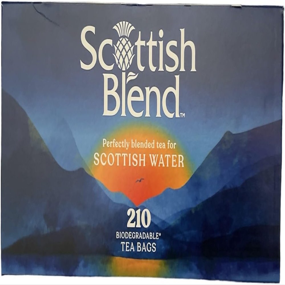 Scottish Blend Tea Bags, Refreshing And Delicious Cups Of Tea For Any Occasion, Great For Tea Lovers, Everyday Home, Catering And Office (210 tea Bags)