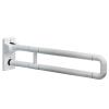 X&Z-XAOY Flip Up Toilet Grab Bar Foldable Skid Resistance Toilet Bathroom Bar Safety Handicap Bathroom Seat Support Hand Grips For Disability Aid And Elderly,White,27.6 view 1