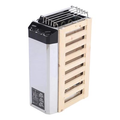 3KW Dry Steam Bath Sauna Heater Stove - Premium Stainless Steel Heating Tube, Internal Controller - Ideal for Home/Hotel/Sauna Room/Spa/Shower/Bath