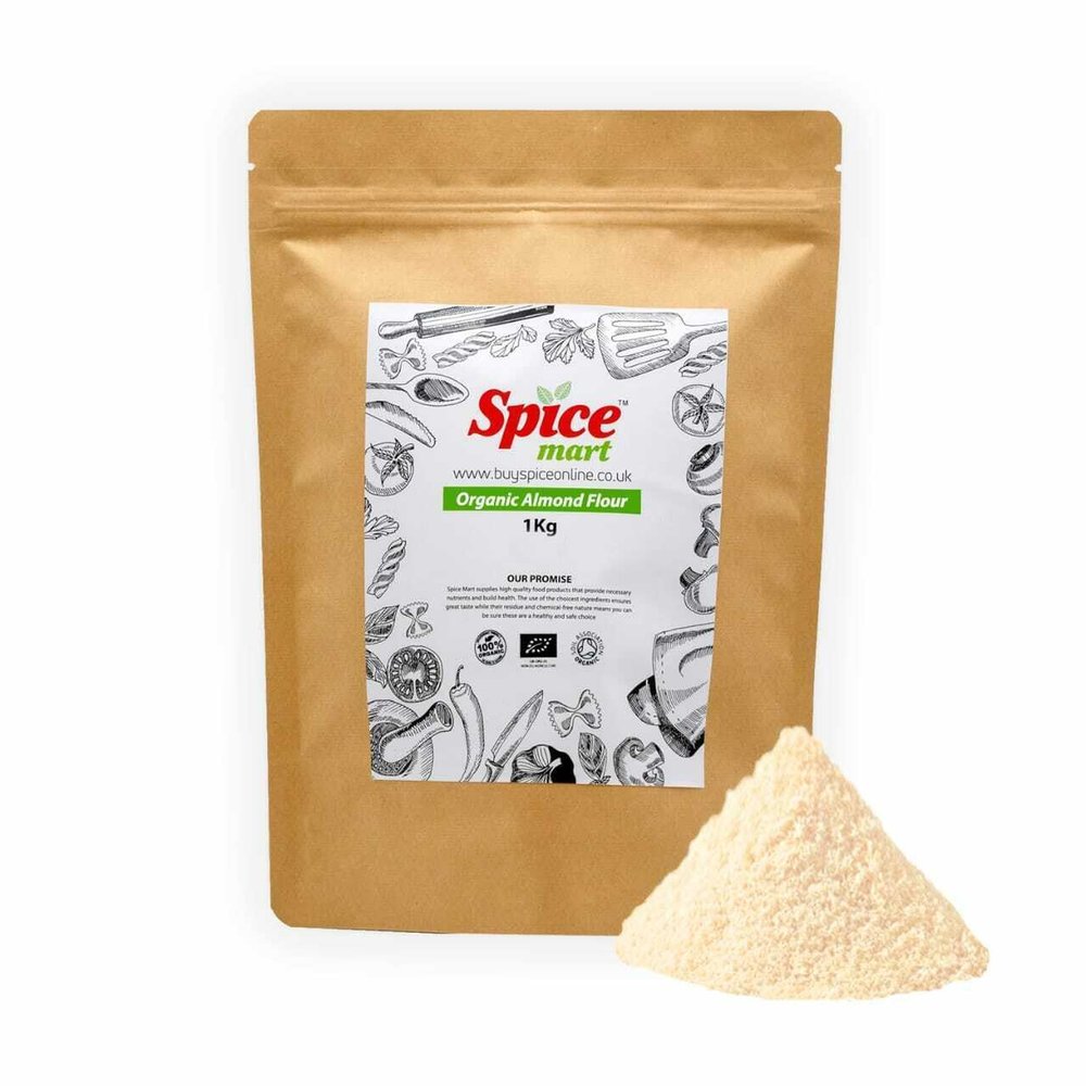 225g | Organic Whole Spices | Ground Spices | Herbs | Seeds | Chilli | Superfoods Soil Association Certified (Organic Almond Flour)