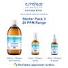 EMIAS Therapeutics UK - 20 PPM Colloidal Silver - Starter Pack 3 - Includes 500ml Bottle + Full 50ml Spray + 30ml Dropper Applicators in Amber Glass Bottles - Pure and Natural, Premium Quality. view 2