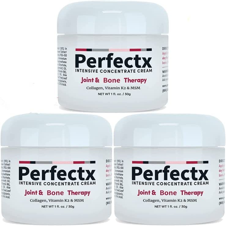 3 PCS Perfectx Joint & Bone Therapy Cream,Joint and Bone Therapy Cream,Pain Relief Cream for Muscle, Joint,Back, Ankle,Hands,Foot