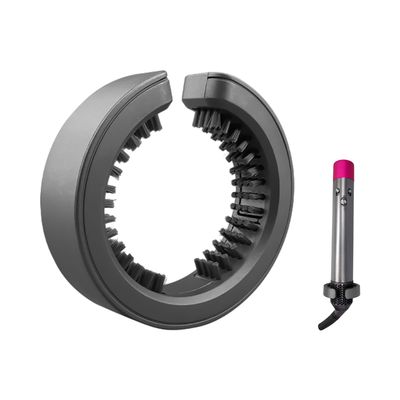 1 Piece Curling Iron Cleaning Brush, Soft Bristle Cleaning Brush for Opening, Hair Dryer Universal Cleaning Tool, Dusting, Removing Contaminants, Ring Brush