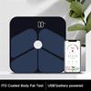 LEONYS Body Fat Scale, BMI Scale Digital Bathroom Health Weight Monitor, Wireless Weight Scale, Body Composition Analyzer with High Accuracy Smartphone App 400 lbs view 3