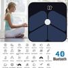 LEONYS Body Fat Scale, BMI Scale Digital Bathroom Health Weight Monitor, Wireless Weight Scale, Body Composition Analyzer with High Accuracy Smartphone App 400 lbs view 4