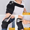 Powerful Pain Relief - Electric Heated Massage Knee Brace Wrap - 3 in 1, Rechargeable for Knee Shoulder Elbow Joints - Vibration and Heat Therapy! view 4