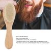 ANKROYU Soft Bristles Styling Beard Brush, Nursing Wooden Brush, Bathing Wool Brush, Wooden Wool Brush, Beard Hair Cleaninged Tool, for All Types and Styles of Hair view 4