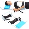 Back Lumbar Traction Device- Improve Spine Posture Corrector with Inflatable Pillow for Home Office Clinics - Cervical Spine Extension Stretcher view 2
