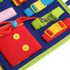 Ejoyous Fidget Blanket for Dementia, Sensory Blanket Memory Loss Fidget Toys Gift and Activities Fidget Pad for Seniors, for Elderly Dementia Anxiety Relief Improves Mental Stimulation view 3