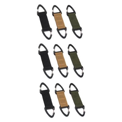 Mobestech 9pcs Mask Hook Slip Nylon Mask Ear Hook Strap Use as Backpack Buckle Behind Head