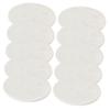 OUNONA Parchment Paper for Baking and Kitchen Use, 6-inch (15cm) Household Non-Stick Silicone Oil Paper, Multi-Function Grill Pan Liner, 500 Sheets Set for Cake Release and Food Preparation view 1