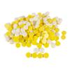 Dhoptical 100Pcs Contact lens case Colorful Contact Lens Holder Box Left/Right Eyes (Yellow) view 1