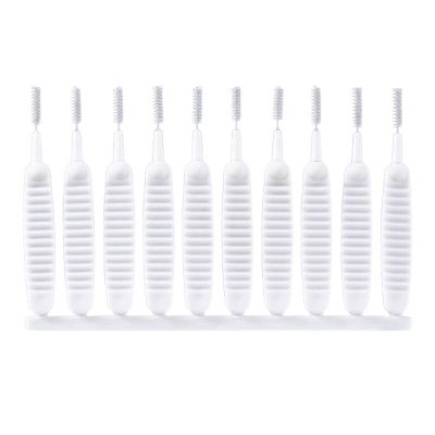 100Pcs Deep Detail Crevice Shower Head Nozzle Cleaning Brushes Small Portable Cleaning Brush Anti-Clogging Shower Head Cleaner for Shower Head Phone Hole