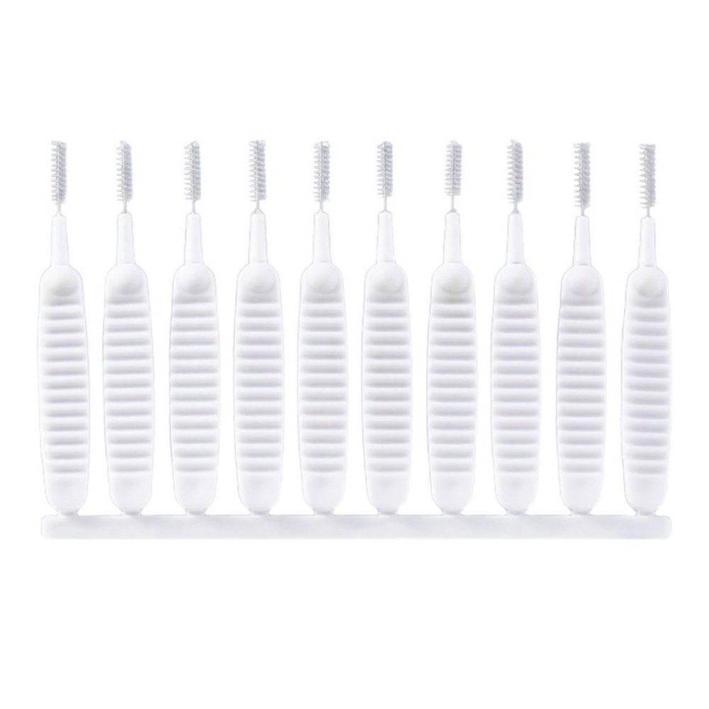 100Pcs Deep Detail Crevice Shower Head Nozzle Cleaning Brushes Small Portable Cleaning Brush Anti-Clogging Shower Head Cleaner for Shower Head Phone Hole