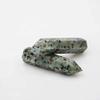 EPEDIC 1pc 85mm-95mm Natural Polished Kiwi Jasper Point Crystal Tower Gift view 2