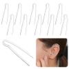 10pcs Hearing Aid Tubes, Lightweight Sturdy Hearing Aid Tubes NHS Suitable for Most Hearing Aids Tubes, Flexible Hearing Aid Tubing Replacement Transmitting Clear Sound(3.1 * 2.0mm) view 1