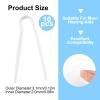 10pcs Hearing Aid Tubes, Lightweight Sturdy Hearing Aid Tubes NHS Suitable for Most Hearing Aids Tubes, Flexible Hearing Aid Tubing Replacement Transmitting Clear Sound(3.1 * 2.0mm) view 2