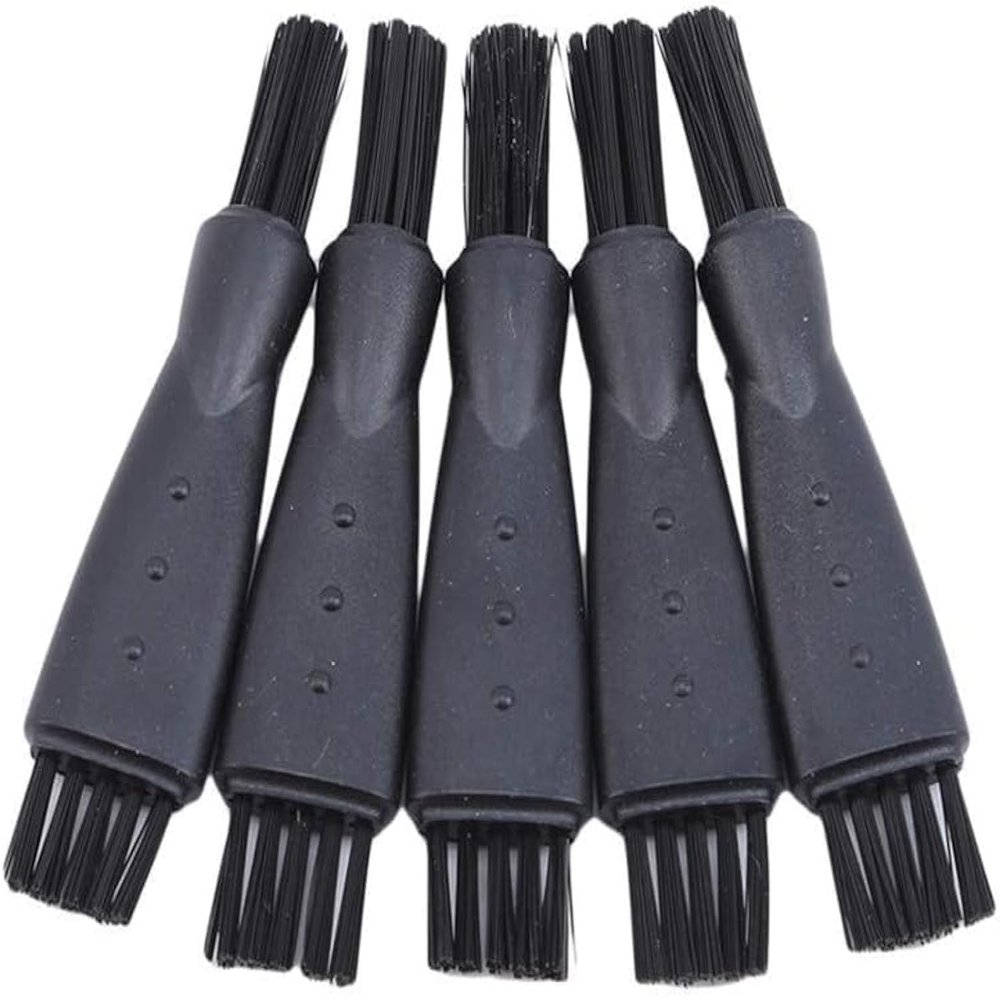5Pcs Black Carry Stone QEI8 Razor-Cleaning Brush, Acryl, Cleaning