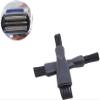 5Pcs Black Carry Stone QEI8 Razor-Cleaning Brush, Acryl, Cleaning view 3