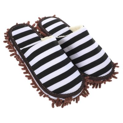 Healeved Lazy Slippers for Cleaning Sweeping Floors Hair Washable Mop Slippers for Home Use for Household Mopping