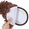 Healeved Lazy Slippers for Cleaning Sweeping Floors Hair Washable Mop Slippers for Home Use for Household Mopping view 3