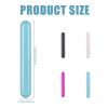4 Pack Toothbrush Cases Travel Toothbrush Holder Portable Toothbrush Container Case Plastic Toothbrush Carrier Cover Case Toothbrush Protector for Traveling, Bathroom, School, Home, Camping view 2