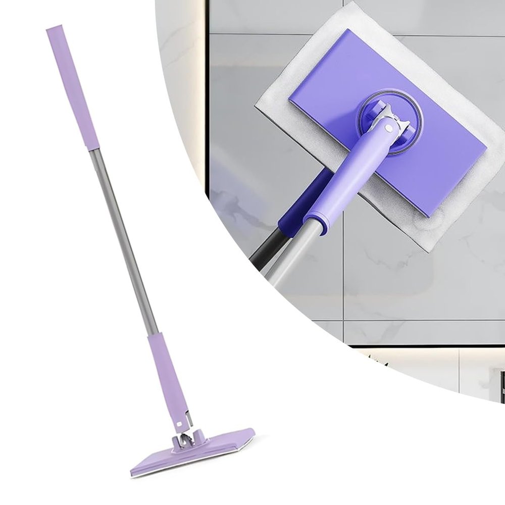 Face Towel-Specific Mini Mop,Automatic Cloth Changing Mini Mop, Suitable for Floors, Walls, Kitchens ( Size : 1pcs )