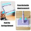 Face Towel-Specific Mini Mop,Automatic Cloth Changing Mini Mop, Suitable for Floors, Walls, Kitchens ( Size : 1pcs ) view 2