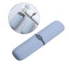 Gatuida Tooth Brush Case Travel Portable Toothbrush Case Holder Storage for Travel (Grey Blue) view 1