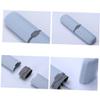 Gatuida Tooth Brush Case Travel Portable Toothbrush Case Holder Storage for Travel (Grey Blue) view 4