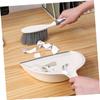 Amosfun Mini Broom Dustpan Set Desktop Cleaning Accessory with Soft Bristles PP Tpr Construction for Home Office Desk Use view 4
