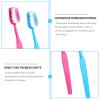 2 Pack 15.75x1.57 Inches Giant Toothbrush Props, Oversized Gag Novelty Bath Brushes, Red and Blue for Costume Accessory, Photo Shoots, Party Favors, Pet Grooming view 4