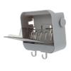 MAGICLULU Wall Mounted Soap Dish Two Hooks Material for Bathroom Vanity Kitchen Sink Counter Practical Storage Shelf view 1
