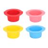 4 Colors Wax Melting Bowl, Silicon Wax Heating Liner, Narrow Edge Silicone Wax Warmer Liner view 1