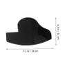 Mipcase Hairline Enhancing Card and Beard Guide Shaping Template 4pcs Black Mens Hairline Shaping Tool for Hair Fiber Application Grooming and Styling view 2