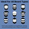 The Man Silicone Beard Scrubber & Hook - Silicone Beard Brush & Exfoliator for Men - Removes Beardruff - Deep Cleans, Unclogs Pores - Facial Hair Cleansing Brush (1Set) view 4
