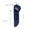 Respicefinem Dark Blue Drill Sharpener Drill Sharpener Woodworking Tools Straight Shank Twist Drill Sharpener Portable Electric Drill Sander view 3