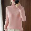 CBLdF Women's Jumper Turtleneck Pullover Fall Women Casual Long-Sleeved Loose Pullover Women's Top-P-L view 3