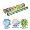 3 X PVC Free Cling Film with Easy-Cut 32.5cm x 20m - Pack of 3 | Easy-Cut Design | Kitchen Essential | Total 60m of Cling Film (Pack of 3) view 4