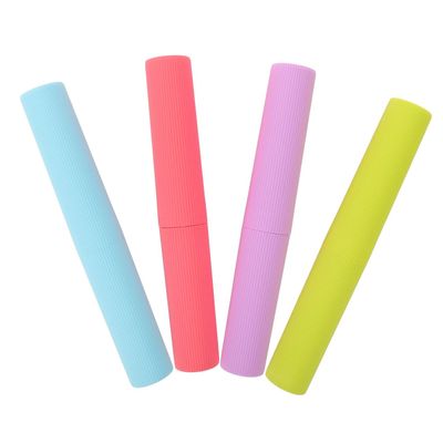 Gatuida 4pcs Toothbrush Case for Travel Portable Toothbrush Holder Travel Case