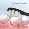 10 Pack Replacement Brush Heads Compatible with Oclean Electric Toothbrush Heads for Oclean Spark, Flow, X Pro, X Pro Elite, X Pro Digital, X Lite, X10, X Ultra, Air2, F1 (Black) view 3