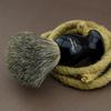 Haryali London Shaving Kit - 3 Pc Shaving Kit - Cut Throat Razor - Super Badger Hair Shaving Brush - Shaving Soap - Unique Shaving Set as a Gift Set - Black Color view 3