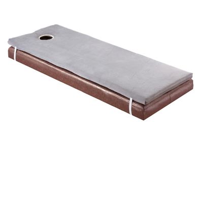 LXJDDLD Foam Mattress Topper Massage Table,Beauty Salon Bed Mattress for Esthetician,Spa Bed Padding,Lash Bed Cushion Memory Foam with Removable Cover & Facial Breathing Hole,Gray S,70x185cm 4cm