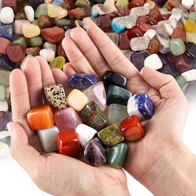 Home Collections 60g Bulk Assorted Mixed Tumbled Stone Lapis Crystal Obsidian Gemstone Rock Minerals for Beads