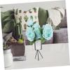 Toddmomy 2pcs Decorative Ceramic Flower Vessel Flower Pots for Indoor Plants Pot Adornment for Home view 3