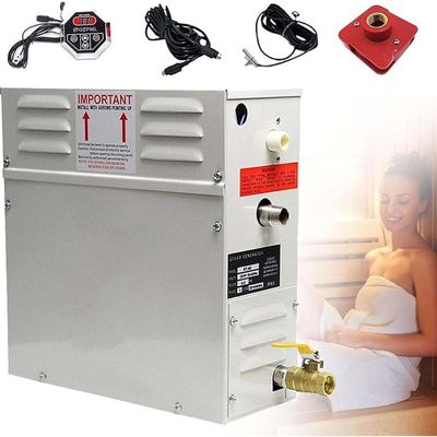 DPLXFPP Sauna Steam 3KW/4.5KW/6KW/8KW/9KW Steam Generator Sauna Steam Bath Machine For Home Sauna Room SPA Fumigation Machine With Digital Controller 35 -55 ,380V-3KW